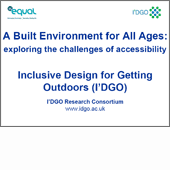 this link opens a PDF document on a built environment for all ages in a new window